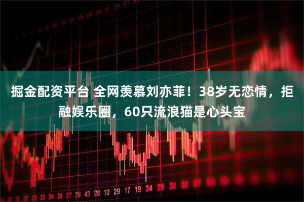 掘金配资平台 全网羡慕刘亦菲！38岁无恋情，拒融娱乐圈，60只流浪猫是心头宝